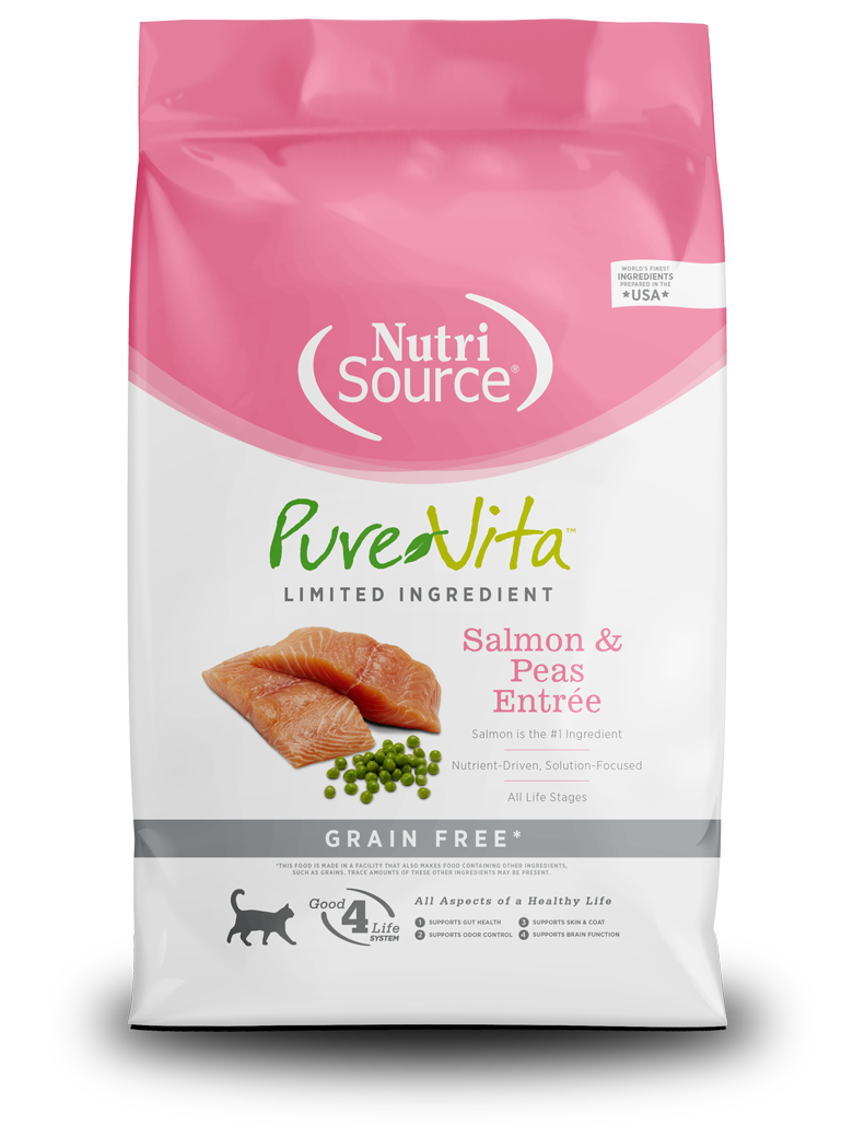 Pure Vita Dog GF Salmon & Peas Entreé 12lb