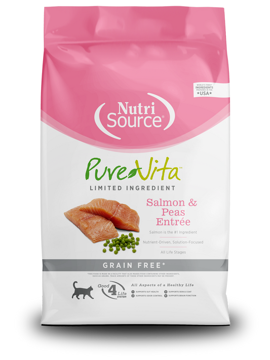 Pure Vita Dog GF Salmon & Peas Entreé 12lb