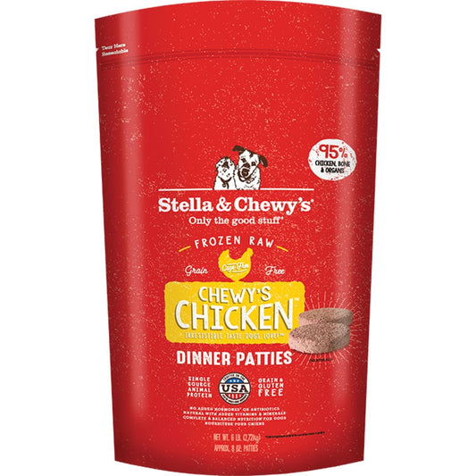 Stella & Chewy's Fzn Chicken Dinner Patties 12lb Bag