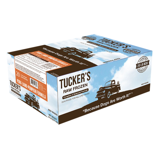 Tuckers Raw FZN for Dogs - Pork/Lamb/Pumpkin  20lb