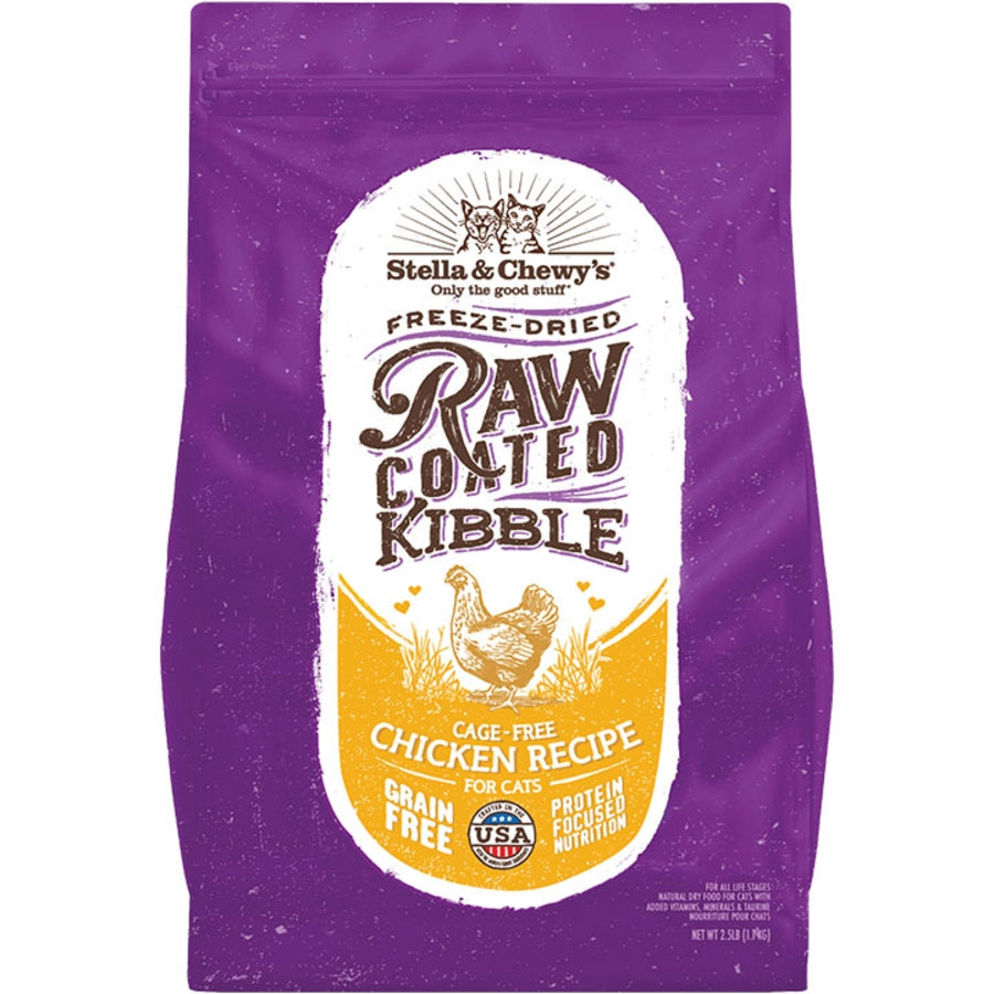 Stella & Chewy's Raw Coated Chicken Recipe for Cats 10 lb