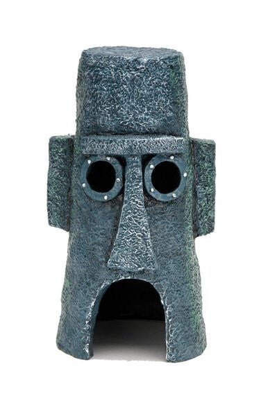 SpongeBob Aquarium Ornament Tiki Head