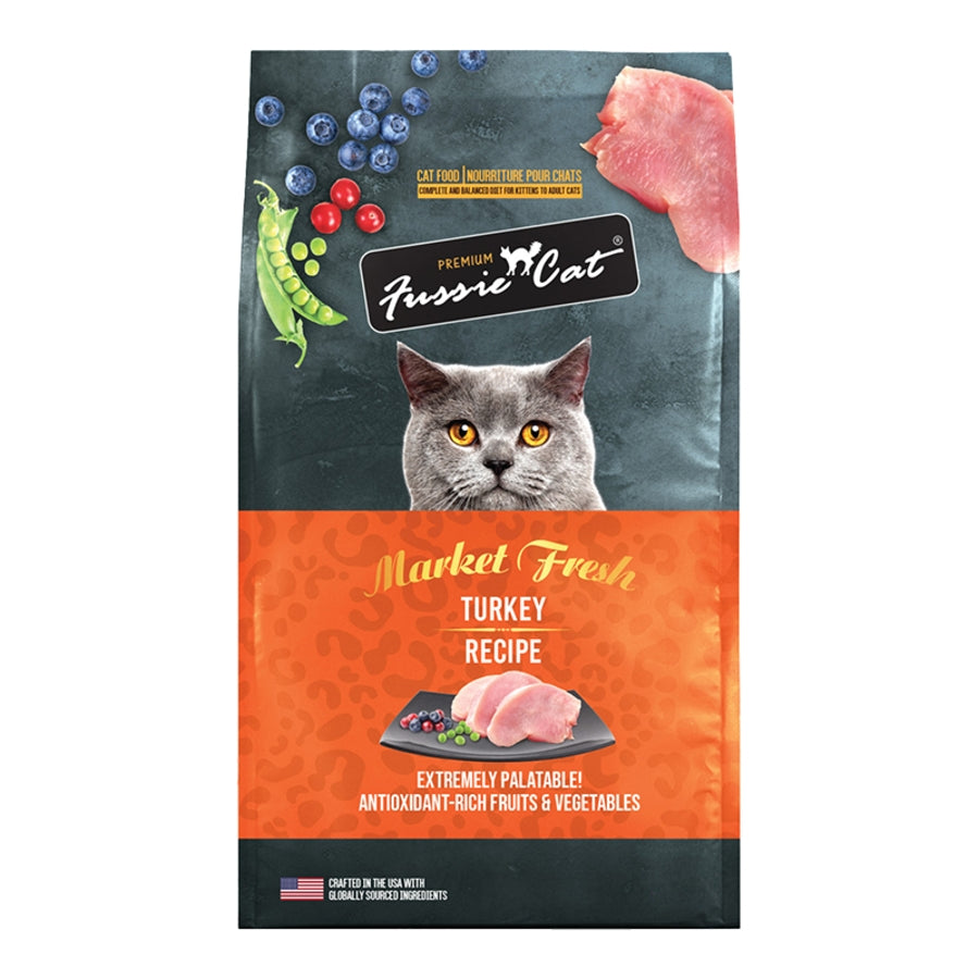 Fussie Cat Market Fresh Turkey Formula  10lb
