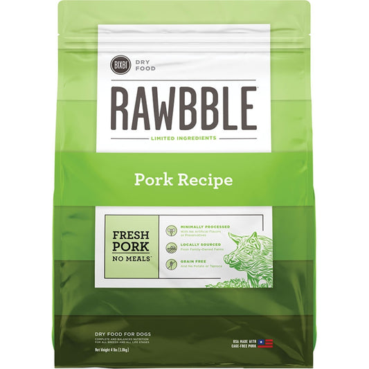 Bixbi Rawbble Pork Kibble 4lb