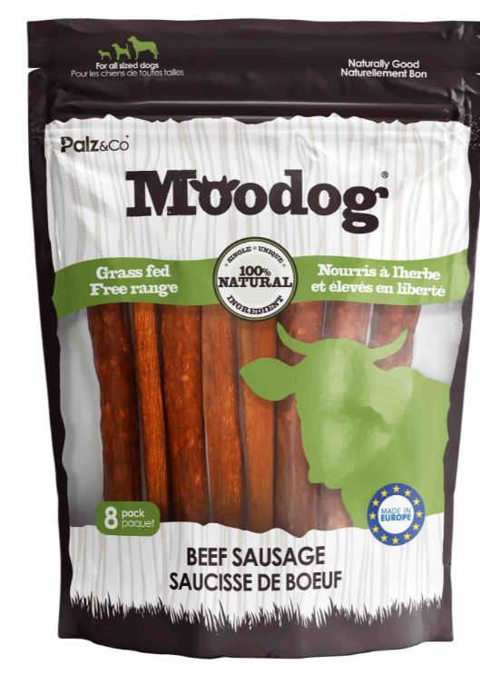 Palz&Co MooDog Beef Sausage 8pk