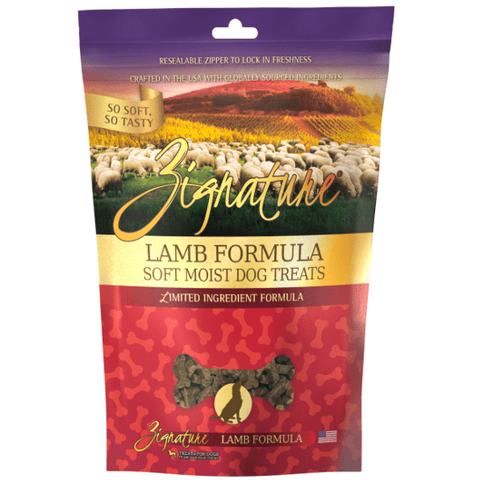 Zignature Soft Treats for Dogs 4oz -Lamb