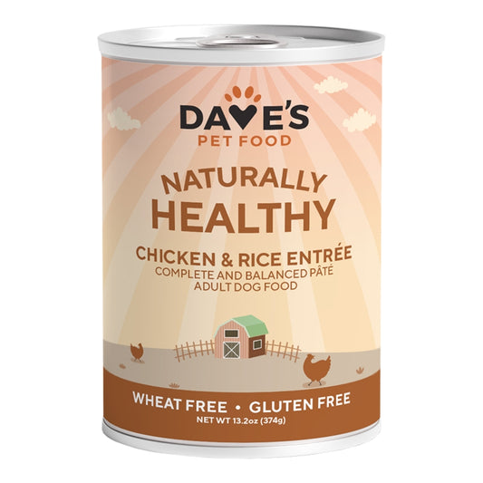 Dave's Chicken and Rice for Dogs 13.2oz can