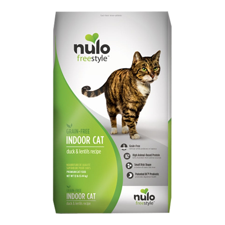 Nulo Freestyle Indoor Cat GF Duck and Lentils Formula 2lb