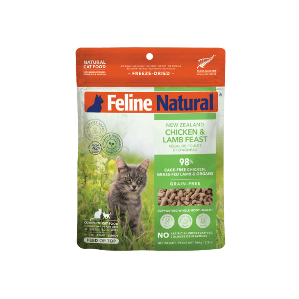 Feline Narural Complete NZ Chicken and Lamb Feast Recipe for Cats