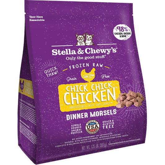 Stella & Chewy's Fzn Chicken Morsels for Cats 1.25lb