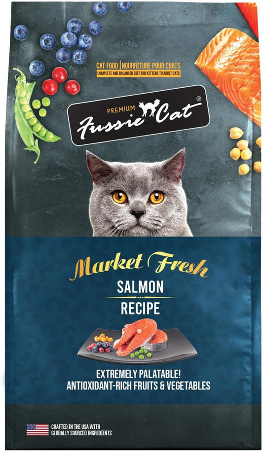 Fussie Cat Market Fresh Kibble 3.5lb - Salmon