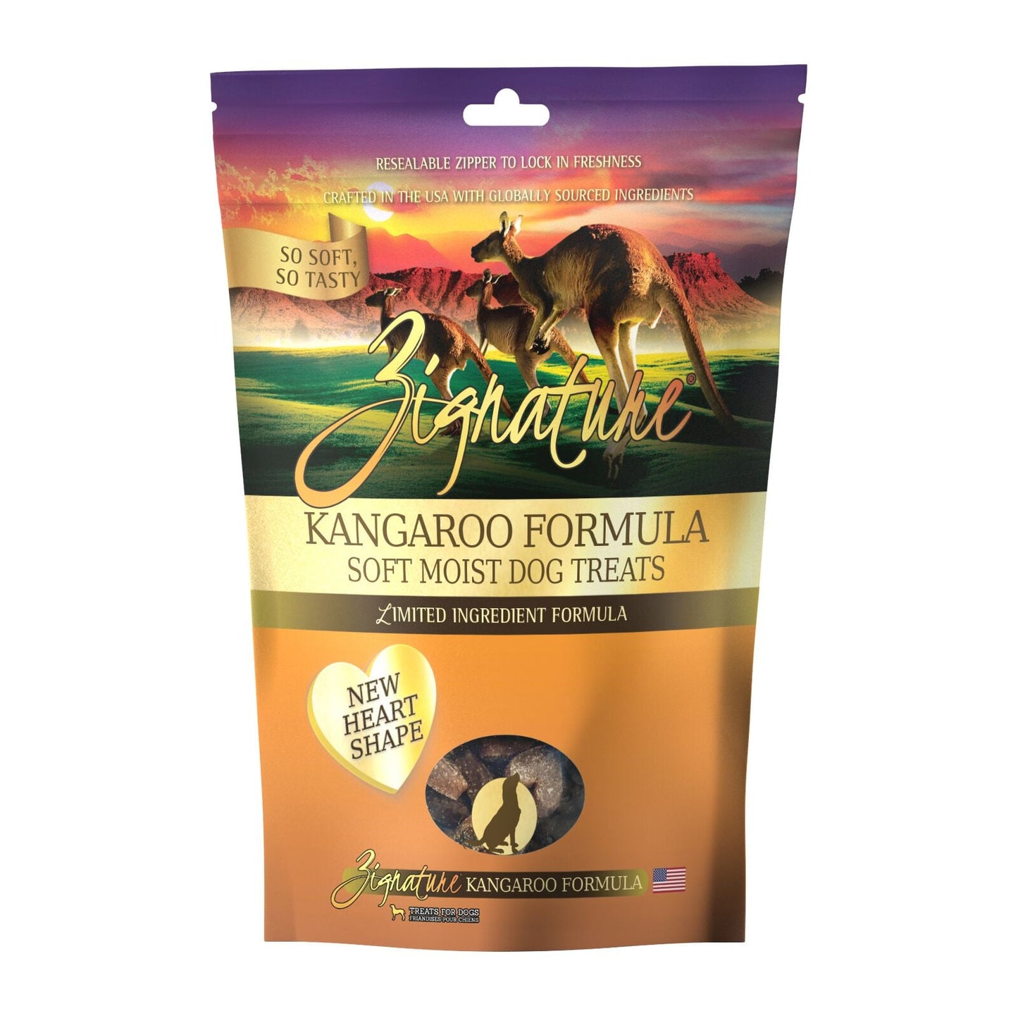 Zignature Soft Treats for Dogs 4oz - Kangaroo