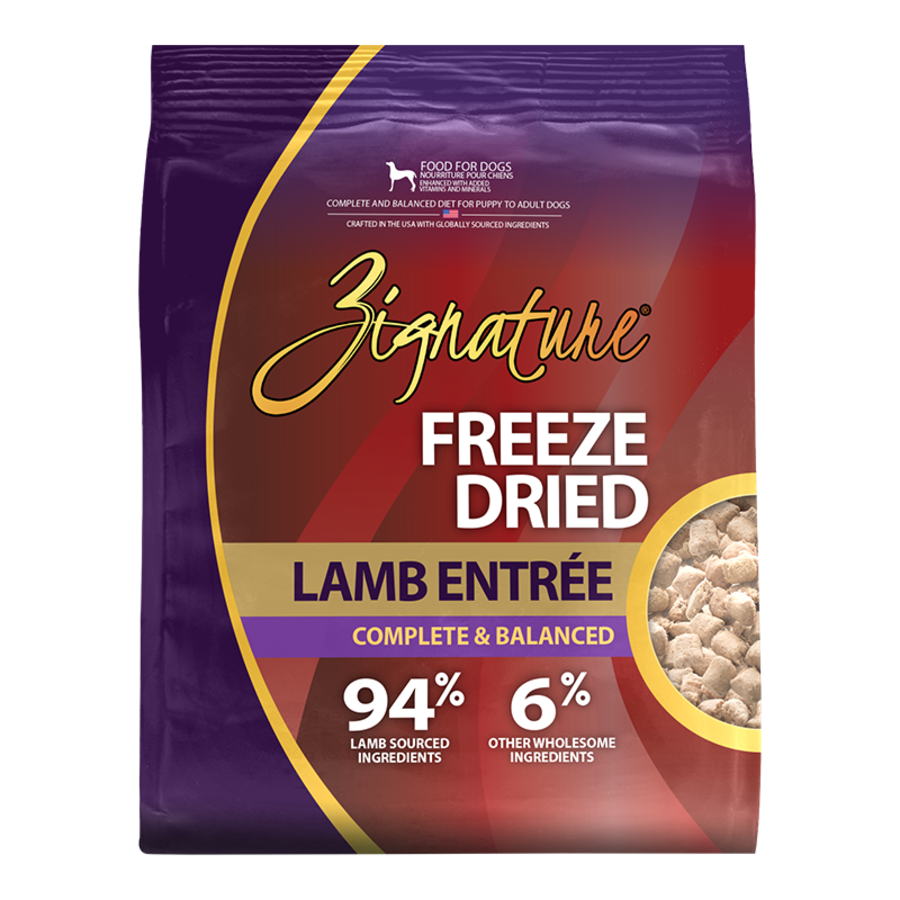 Zignature Freeze Dried Complete and Balanced Meal for Dogs