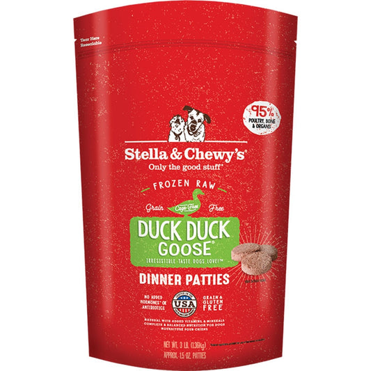 Stella & Chewy's Fzn Duck Duck Goose Dinner 3lb