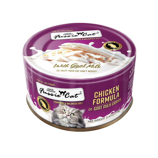 Fussie Cat with Goat Milk 2.47oz - Chicken