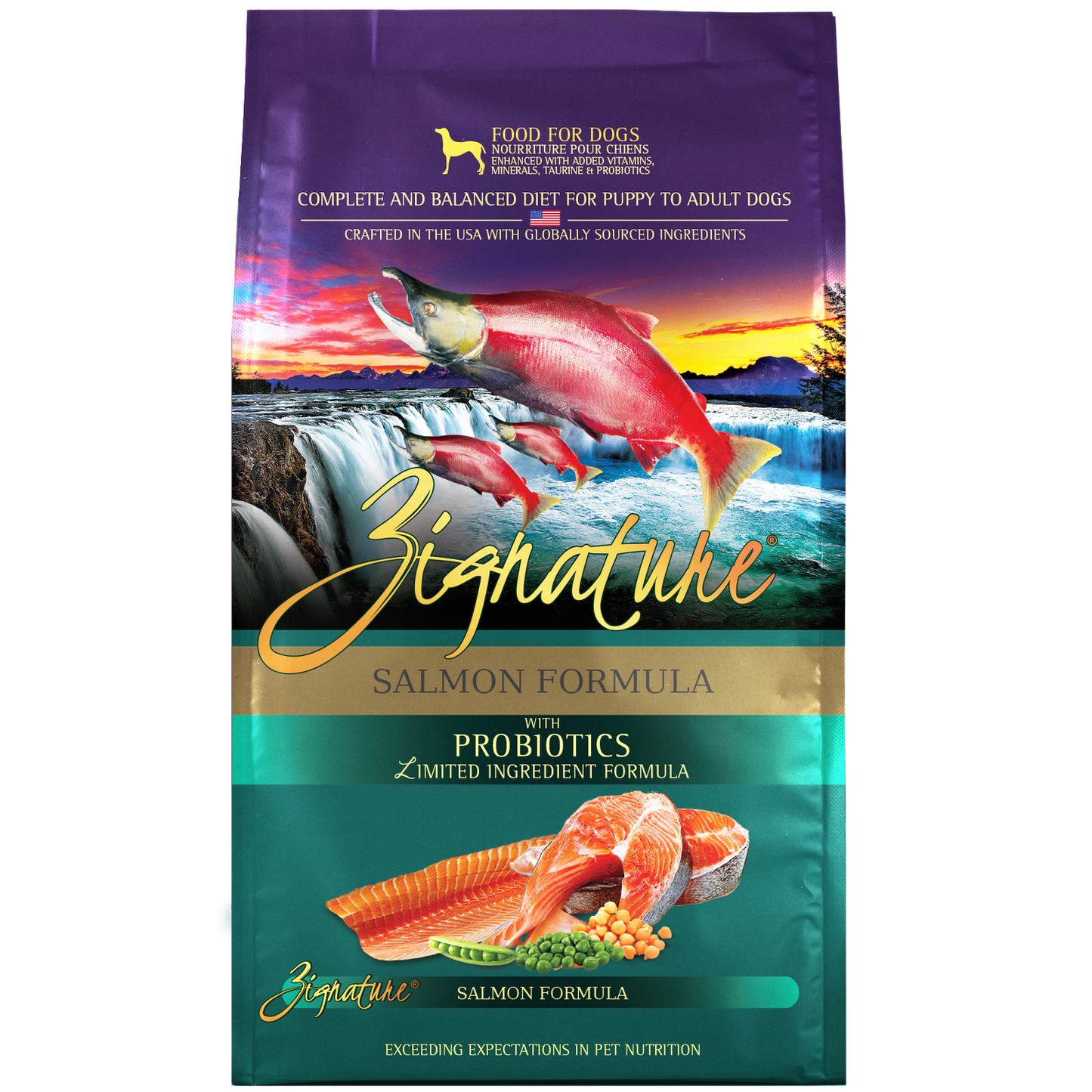 Zignature Dog GF/LI Salmon Formula 12.5lb
