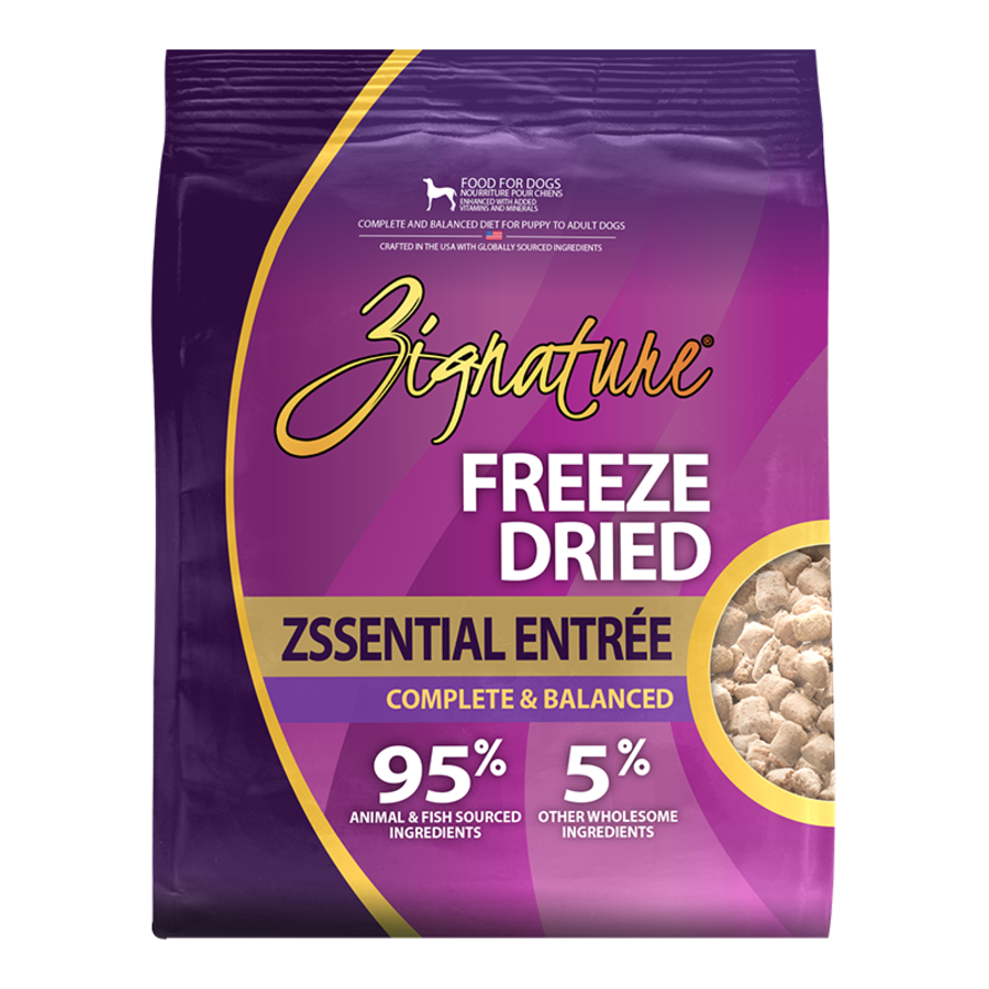 Zignature Freeze Dried Complete and Balanced Meal for Dogs
