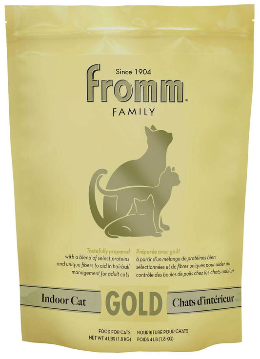 Fromm Adult Gold Indoor Cat Hairball Control (4lb)