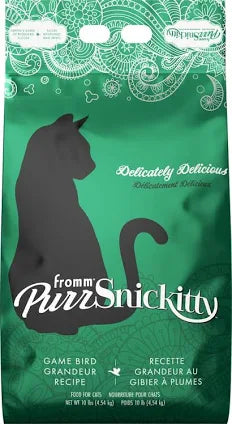 Fromm Purrsnackity Cat Kibble - Game Bird Grandeur 10lb
