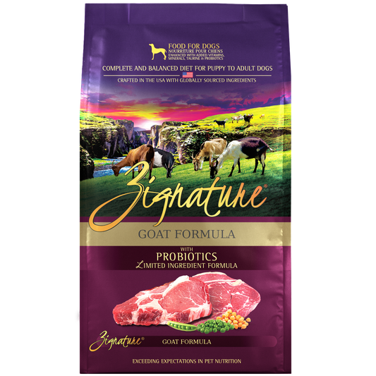 Zignature GF/LI Goat Formula for Dogs 25lb Bag