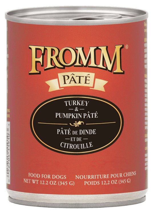 Fromm GF Turkey & Pumpkin Pate for Dogs 12.2oz