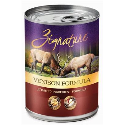 Zignature GF/LI Venison Formula for Dogs 13oz Can