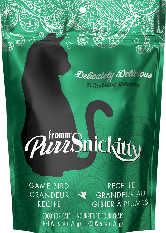 Fromm Purrsnackity Cat Kibble - Game Bird Grandeur 4lb
