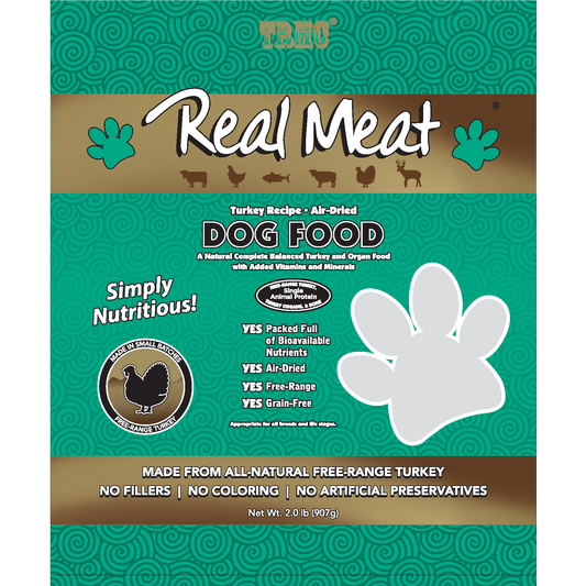 Real Meat Turkey Recipe for Dogs 2lb