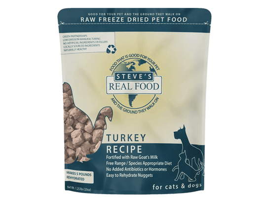 Steve's Real Food FD Formula for Dogs - Turkey 20oz
