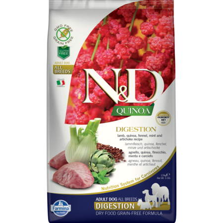 Farmina N&D Digestion Formula Lamb & Quinoa 15.4lb