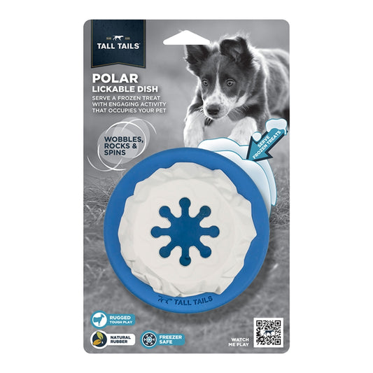 Tall Tails Polar Lickable Dish for Frozen Treats