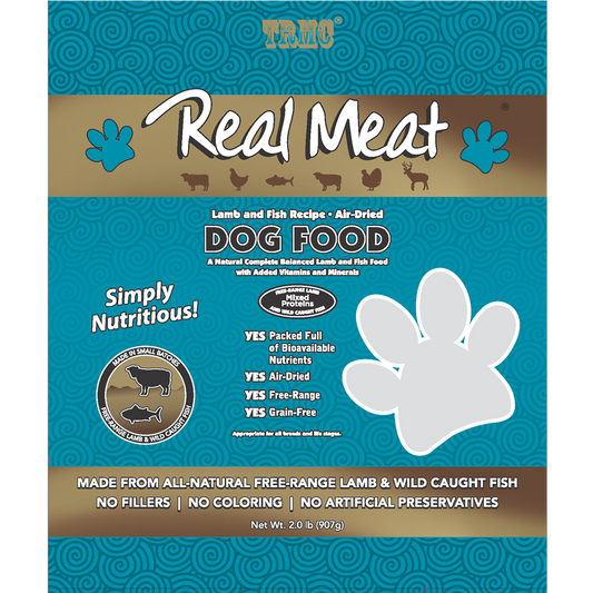 Real Meat Lamb and Fish  Recipe for Dogs 2lb