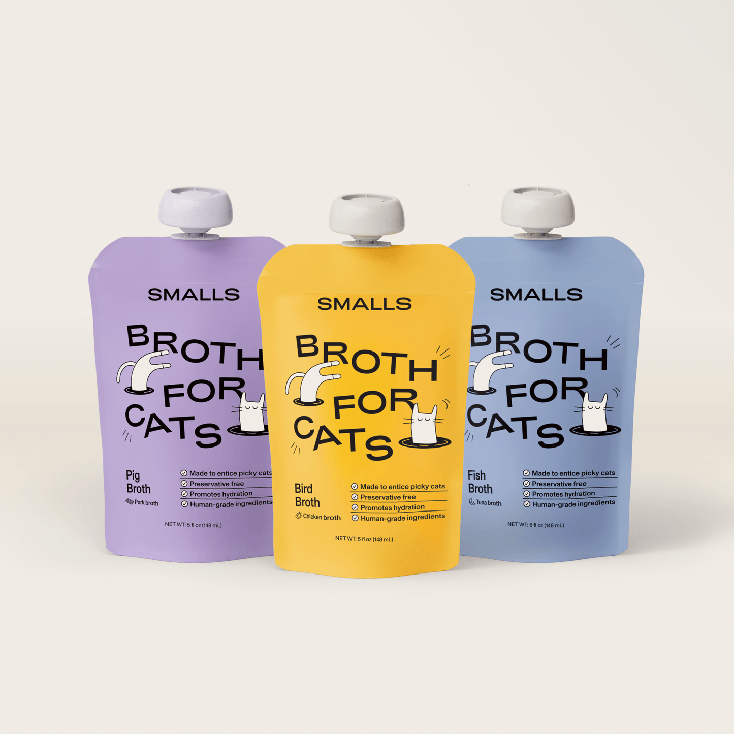 Smalls Broth Topper for Cats (5oz)
