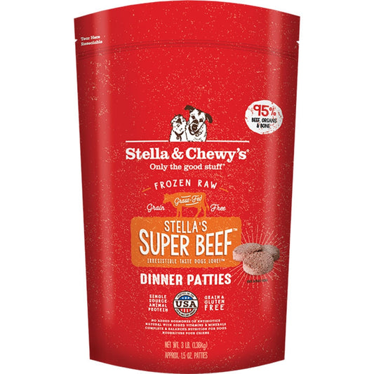Stella & Chewy's Dog Fzn Beef Dinner 3lb