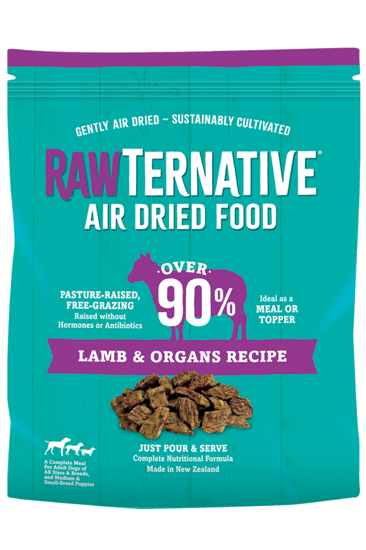 Grandma Mae's Rawternative Air Dried Dog Food 3lb- Lamb