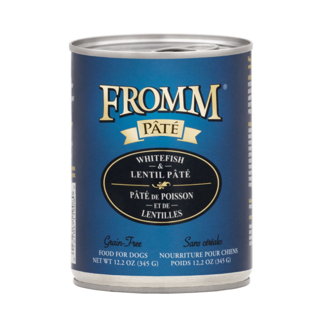 Fromm Grain-Free Whitefish & Lentil Pâté Dog 12.2oz