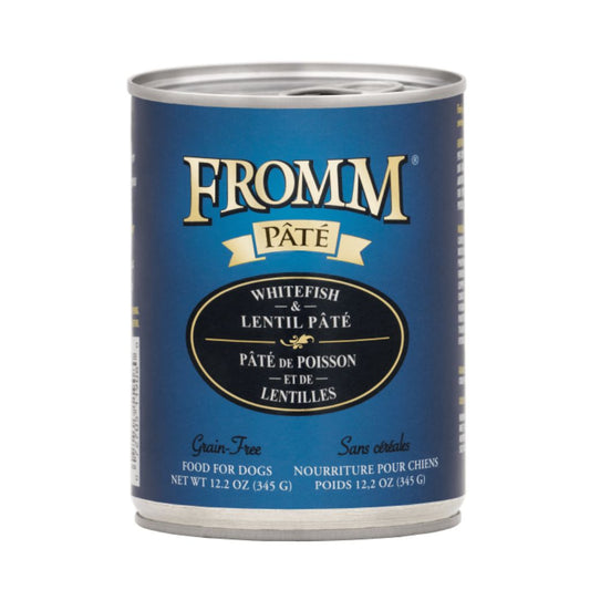 Fromm Grain-Free Whitefish & Lentil Pâté Dog 12.2oz