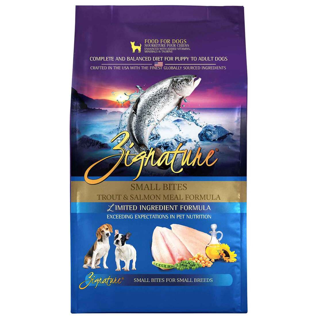 Zignature Small Bites Trout & Salmon 4lb