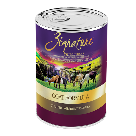 Zignature GF/LI Goat Formula for Dogs 13oz