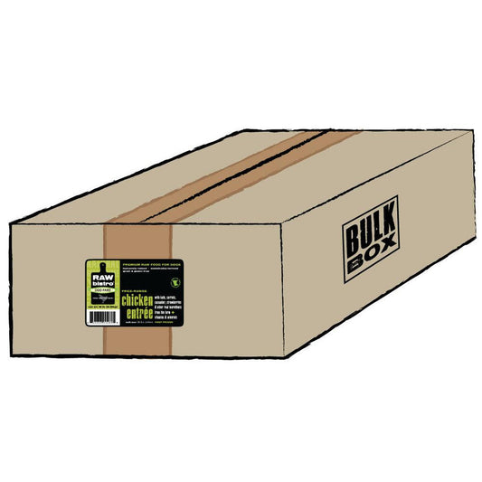 Raw Bistro FZN Chicken Entree 18lb Bulk
