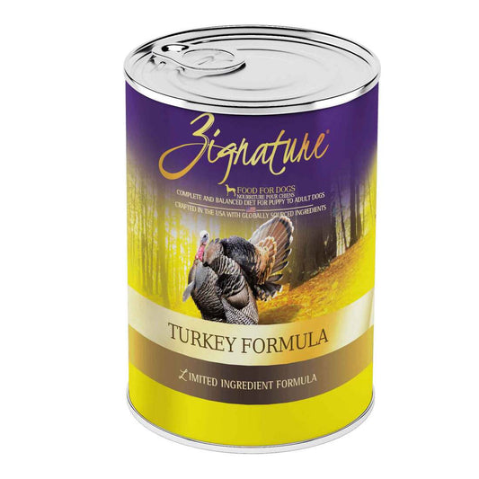 Zignature GF/LI Turkey Formula for Dogs 13oz Can