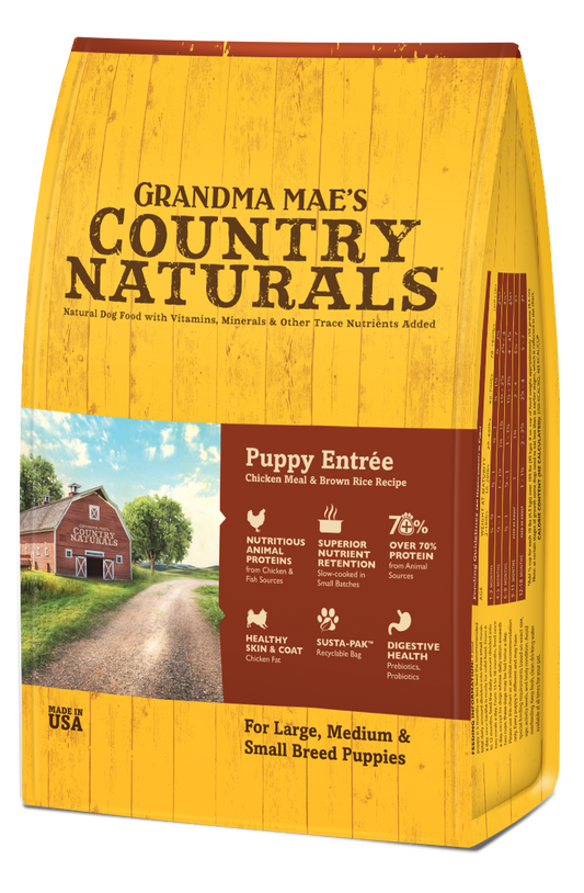 Grandma Mae's Country Naturals Puppy Food 4lb