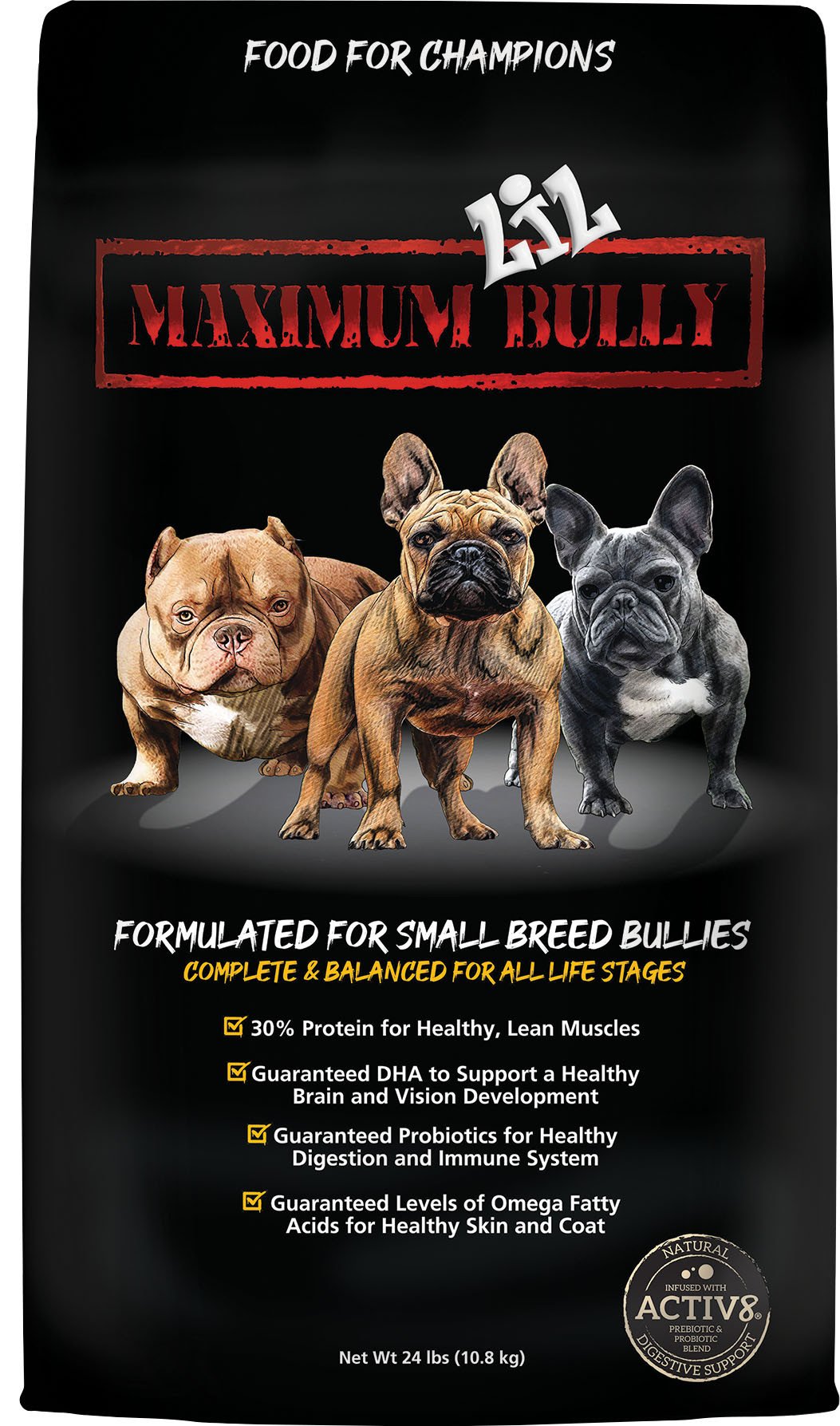 Maximum Bully Lil' Bully Dry Dog Food 24lb