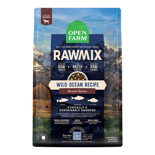 Open Farm RawMix Ancient Grains Tide and Terrain Recipe for Dogs 20lb