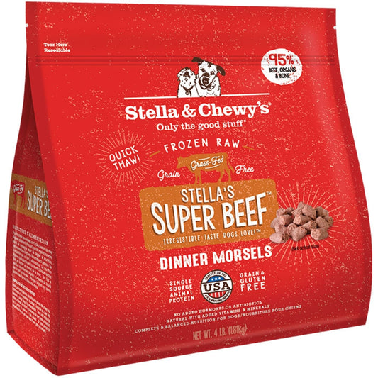 Stella & Chewy's Fzn Beef Morsels 4lb