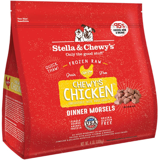 Stella & Chewy's Fzn Chicken Morsels 4lb