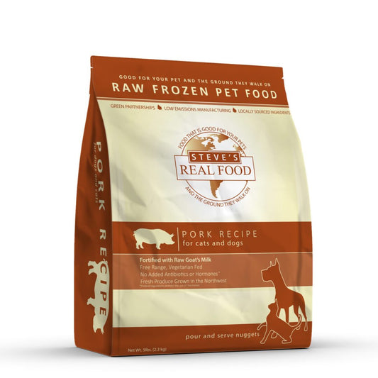 Steve's Real Food FZN Pork Recipe for Dogs (5lb)