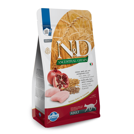 Farmina N&D Prime Adult Cat Chicken/Pomegranate  3.3lb