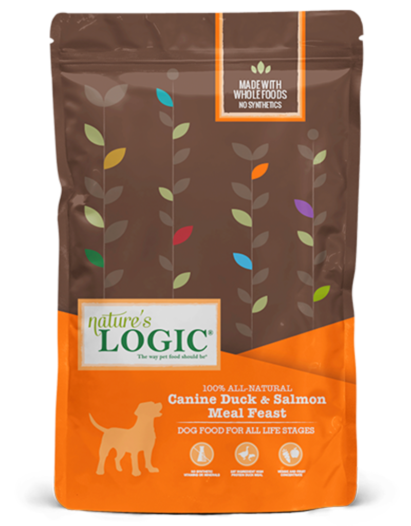 Nature's Logic Dog Dry GF Duck & Salmon 25lb