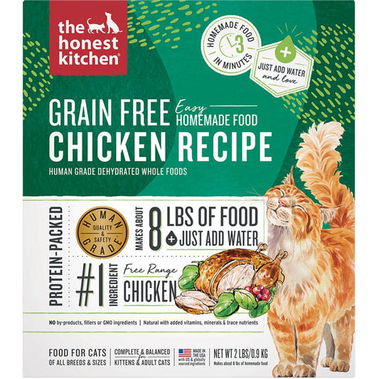 The Honest Kitchen GF Dehydrated Cat Food - Chicken 2lb